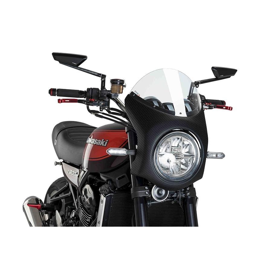 SEMICARENADO PUIG SIMIL CARBONO KAWASAKI Z900RS 18'CON TR 9596W