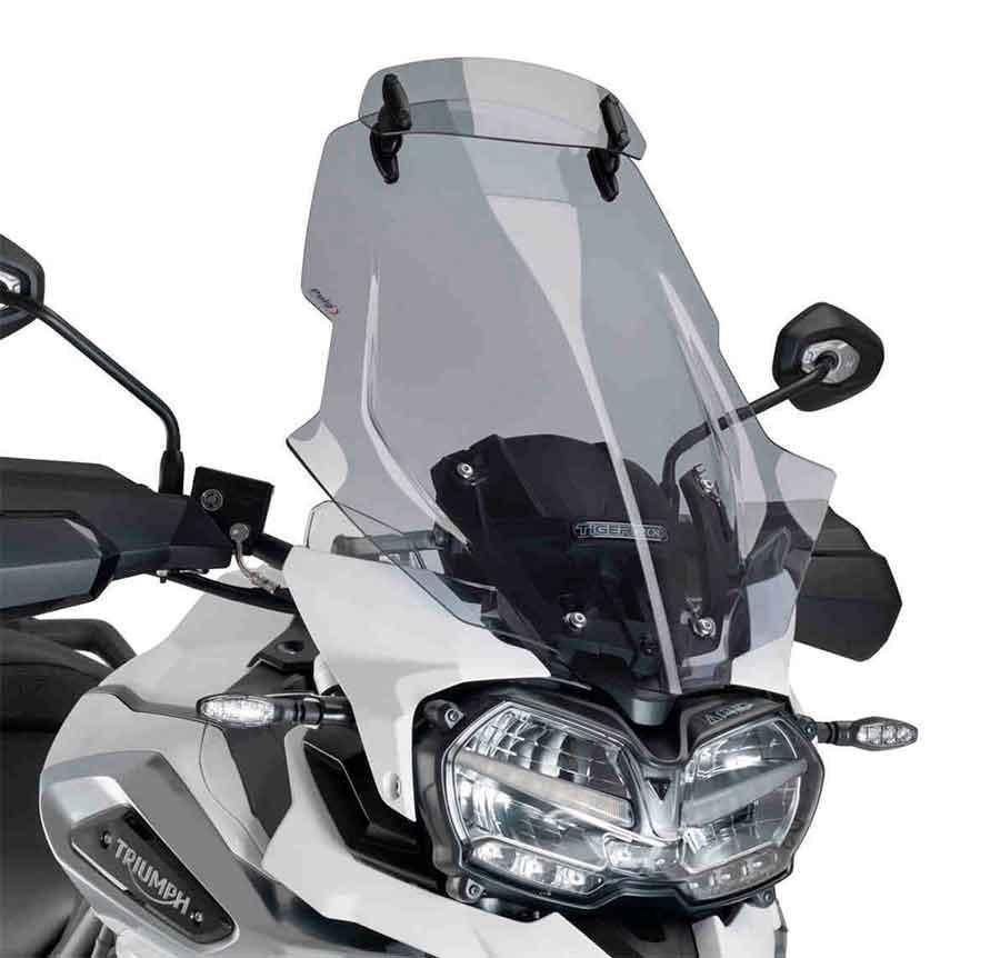 CUPULA PARABRISAS PUIG TOURING CON VISERA TIGER EXPLORER/XCON XR/XRX/XRT/XCX/XCA 9614H