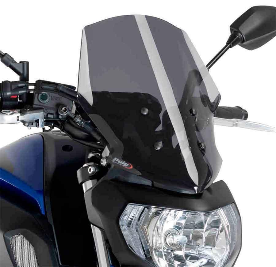 CUPULA PARABRISAS PUIG NEW GENERATION TOURING YAMAHA MT07 18'- CON FUME 9667F