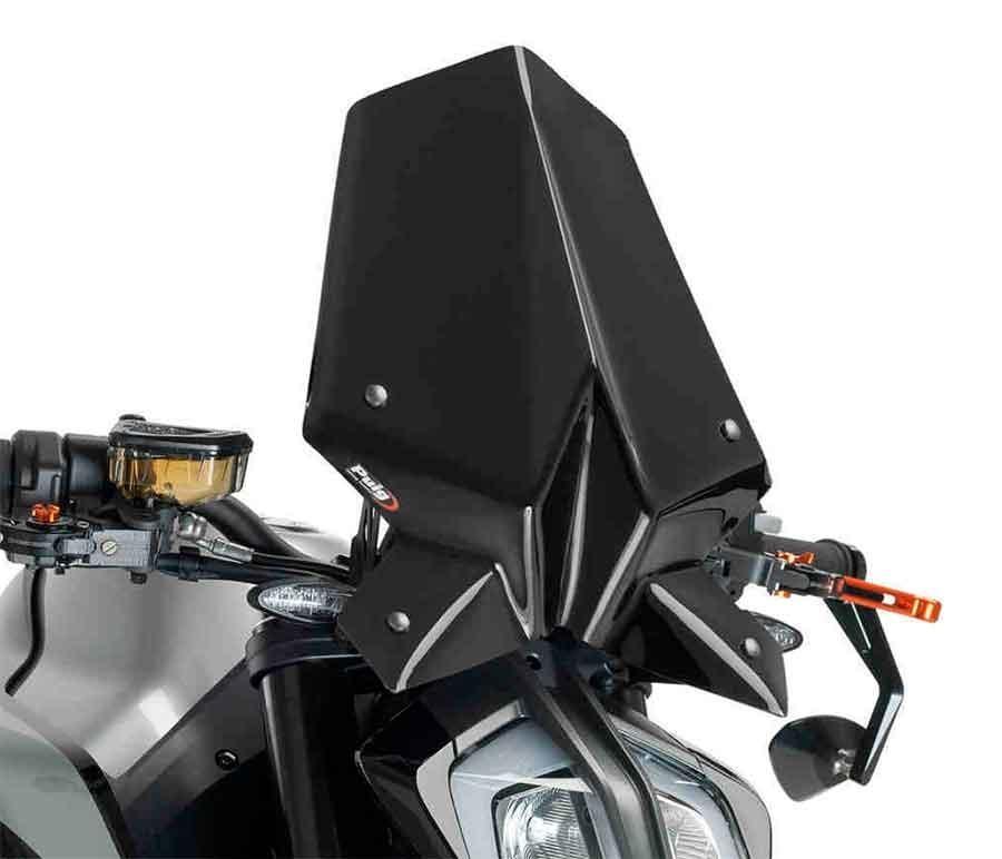 CUPULA PARABRISAS PUIG NEW GENERATION KTM 790 DUKE 18' CON NEGRO 9668N