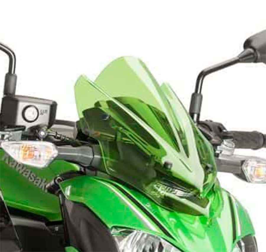 CUPULA PARABRISAS PUIG NEW GENERATION SPORT KAWASAKI Z900 17-18'CON VERDE 9689V