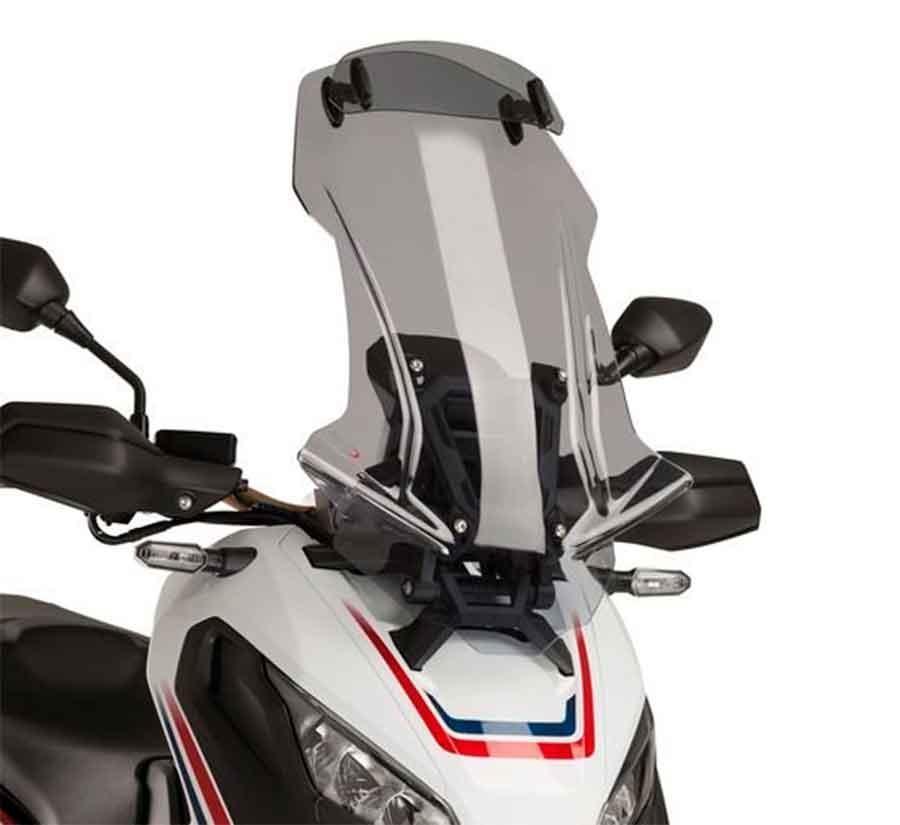 CUPULA PARABRISAS PUIG TOURING CON VISERA HONDA X-ADV 17-18' CON AHUMADO 9712H