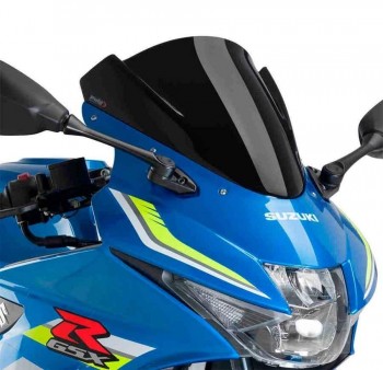 CUPULA PARABRISAS PUIG RACING SUZUKI GSX-R125 17-18' CON NEGRO 9721N