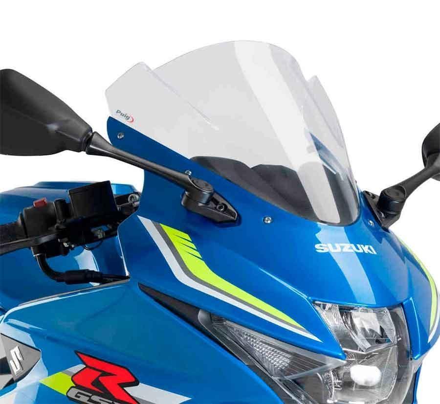 CUPULA PARABRISAS PUIG RACING SUZUKI GSX-R125 17-18' CON TRANSPAREN 9721W