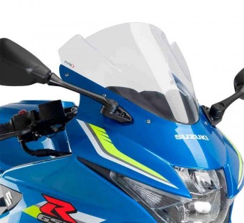 CUPULA PARABRISAS PUIG RACING SUZUKI GSX-R125 17-18' CON TRANSPAREN 9721W