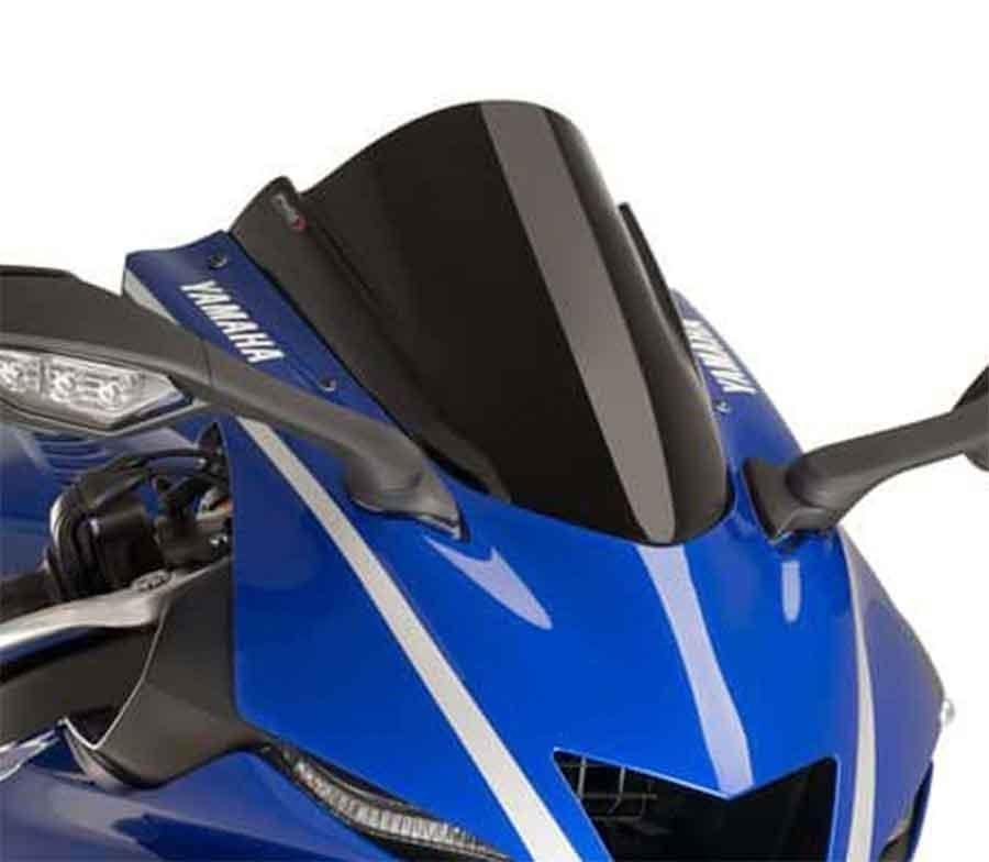CUPULA PARABRISAS PUIG RACING YAMAHA YZF-R6 17-18' CON NEGRO 9723N