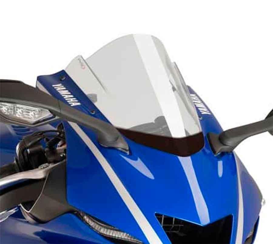 CUPULA PARABRISAS PUIG RACING YAMAHA YZF-R6 17-18' CON TRANSPARENTE 9723W