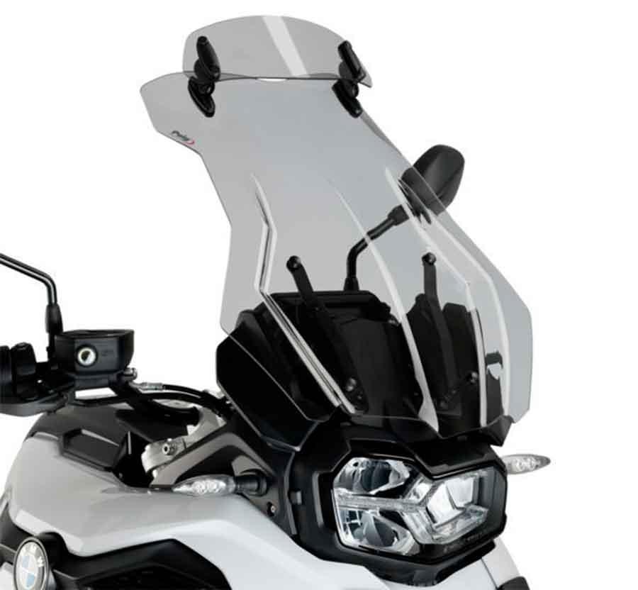 CUPULA PARABRISAS PUIG TOURING CON VISERA BMW F750GS 18' CON AHUMADO 9771H