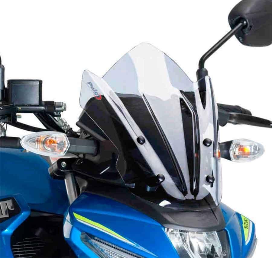 CUPULA PARABRISAS PUIG NEW GENERATION SPORT SUZUKI GSX-S125 17-18' CON TRANSPA 9873W