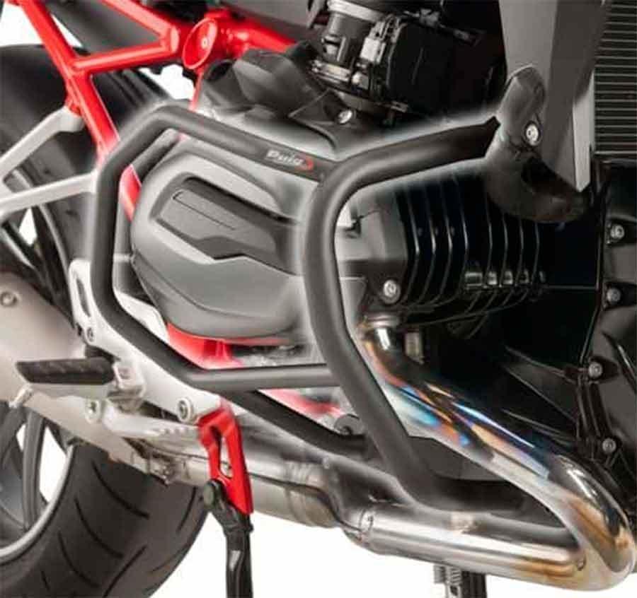 DEFENSAS MOTOR PUIG BMW R1200R/RS 15-18' C/NEGRO 7768N