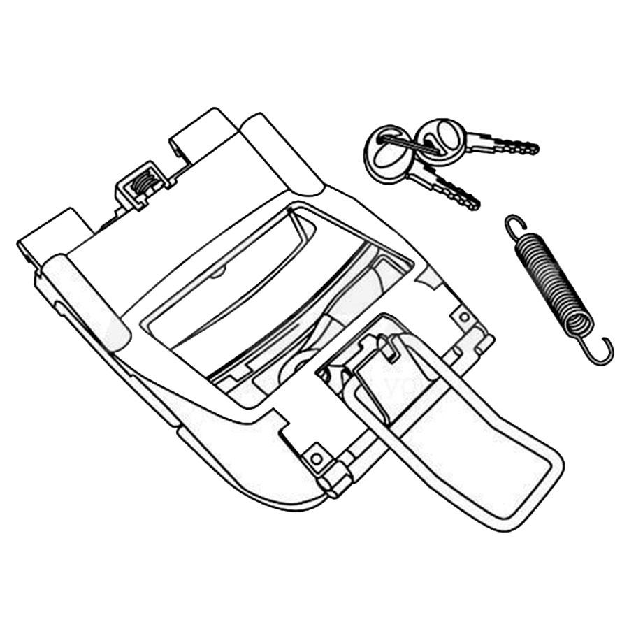 SPARE PART LOCK SET SH45