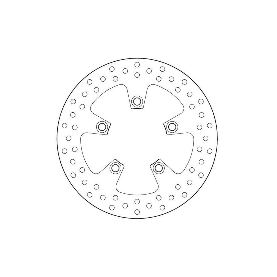 DISCO DE FRENO FERODO FMD0244R (1612X)