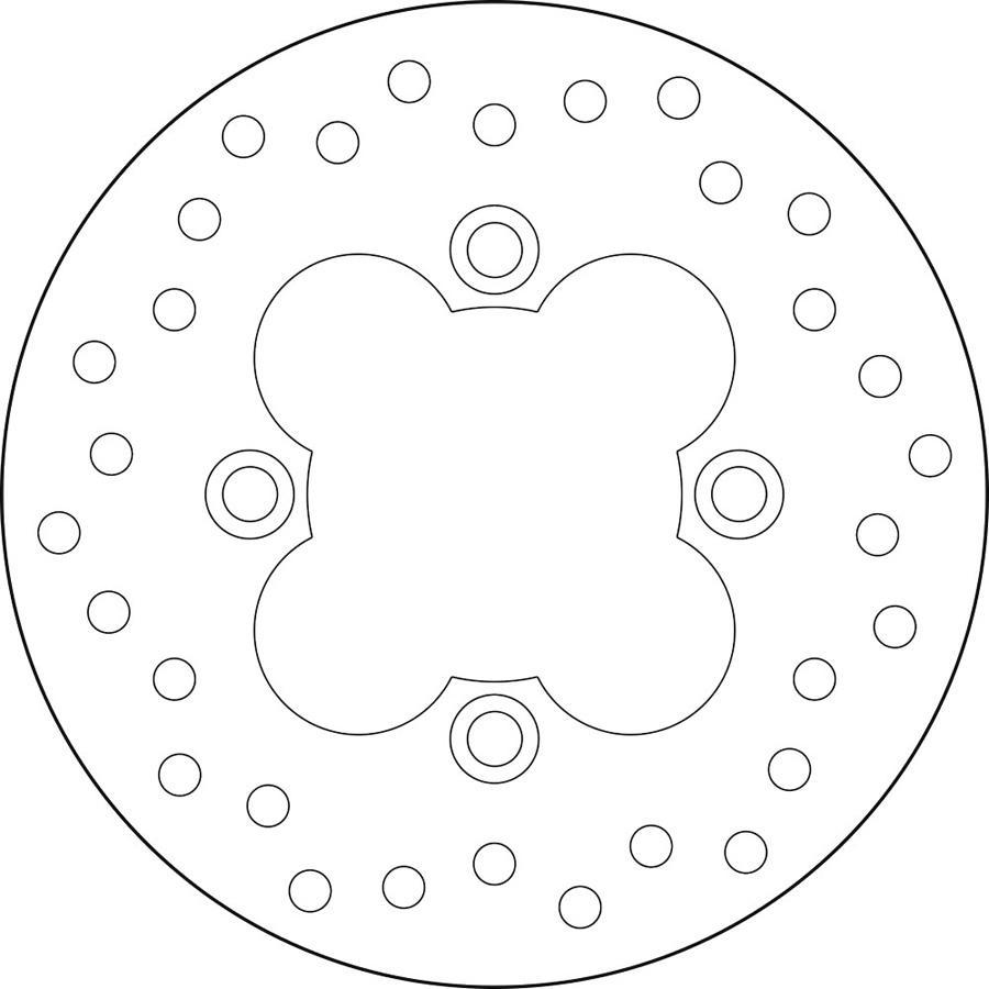 DISCO FRENO BREMBO 68B40720