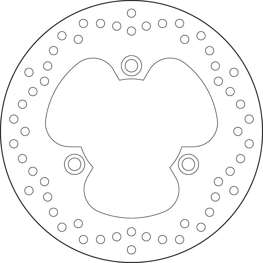 DISCO FRENO BREMBO 68B40743