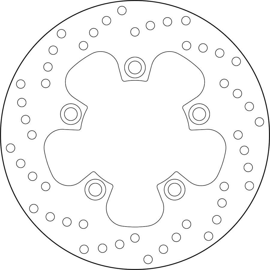 DISCO FRENO BREMBO 68B40744
