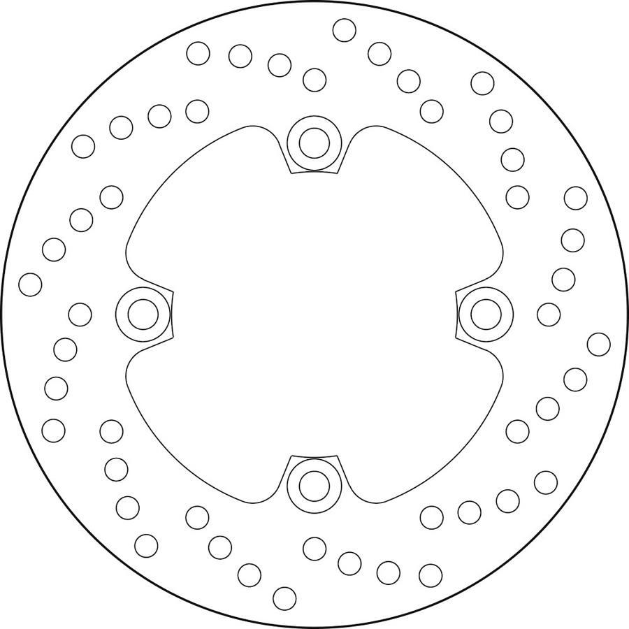 DISCO FRENO BREMBO 68B40747