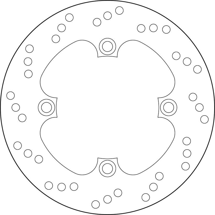 DISCO FRENO BREMBO 68B40749