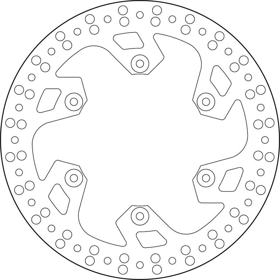 DISCO FRENO BREMBO 68B40790