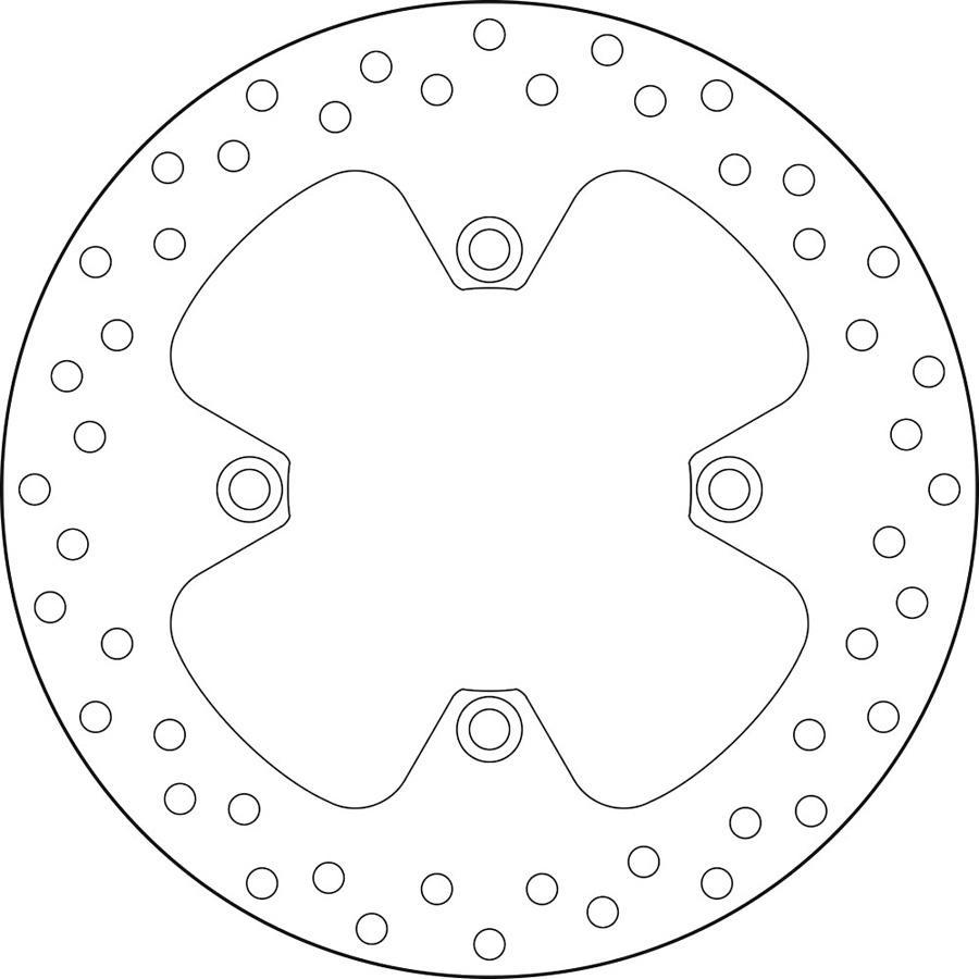 DISCO FRENO BREMBO 68B407A4