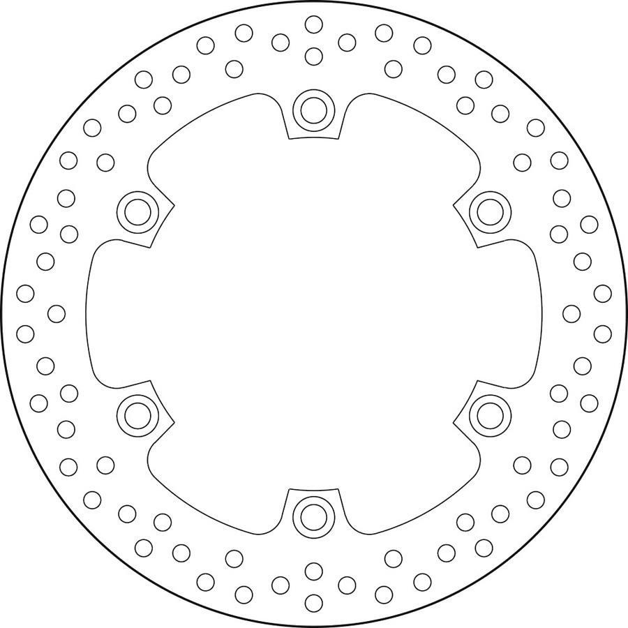 DISCO FRENO BREMBO 68B407A6