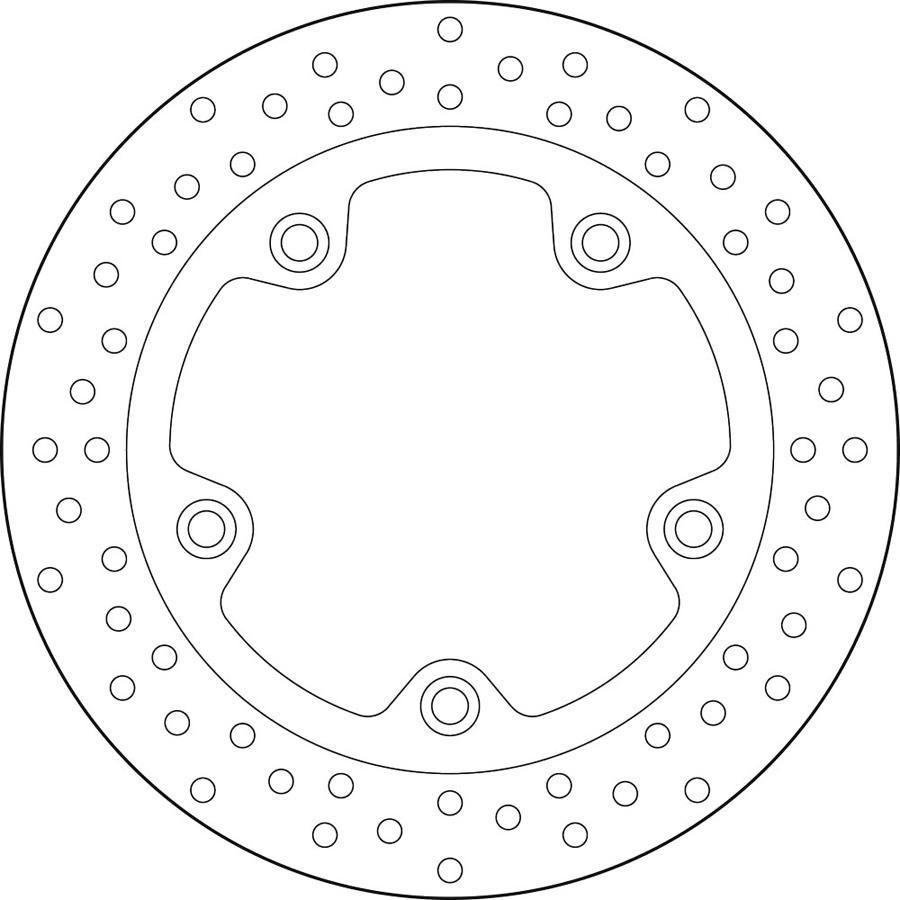 DISCO FRENO BREMBO 68B407A7