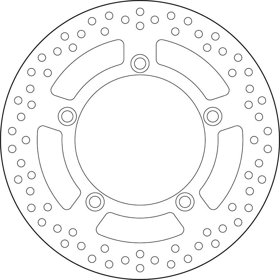 DISCO FRENO BREMBO 68B407B4