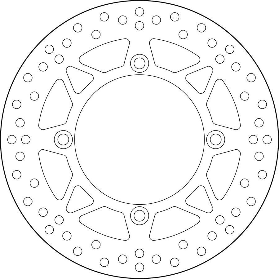 DISCO FRENO BREMBO 68B407B5