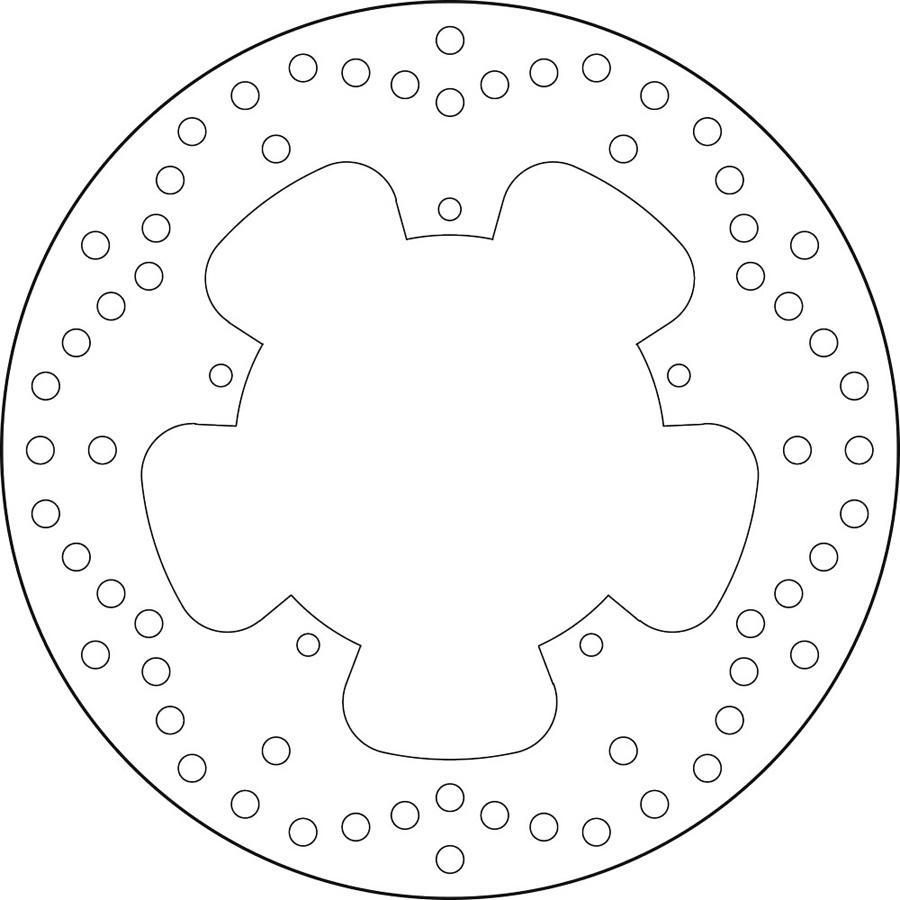 DISCO FRENO BREMBO 68B407B6