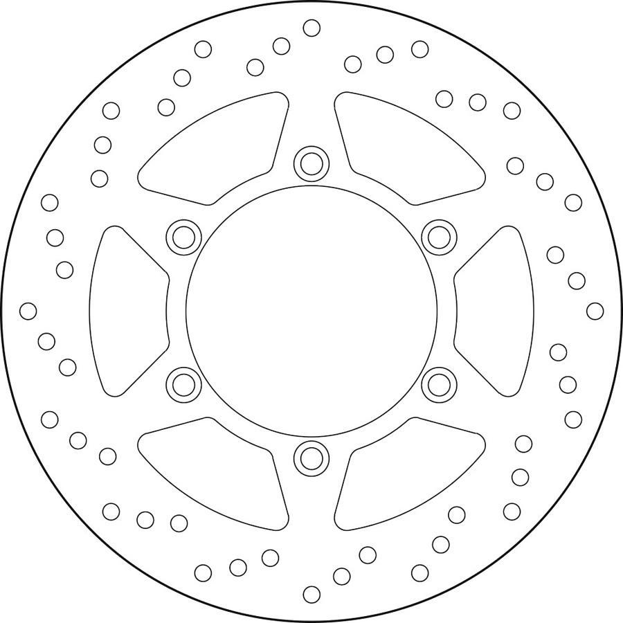 DISCO FRENO BREMBO 68B407D5