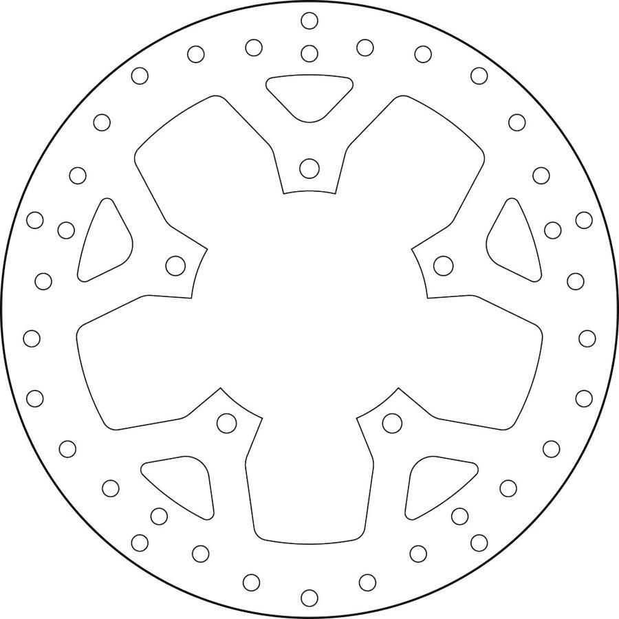 DISCO FRENO BREMBO 68B407D9