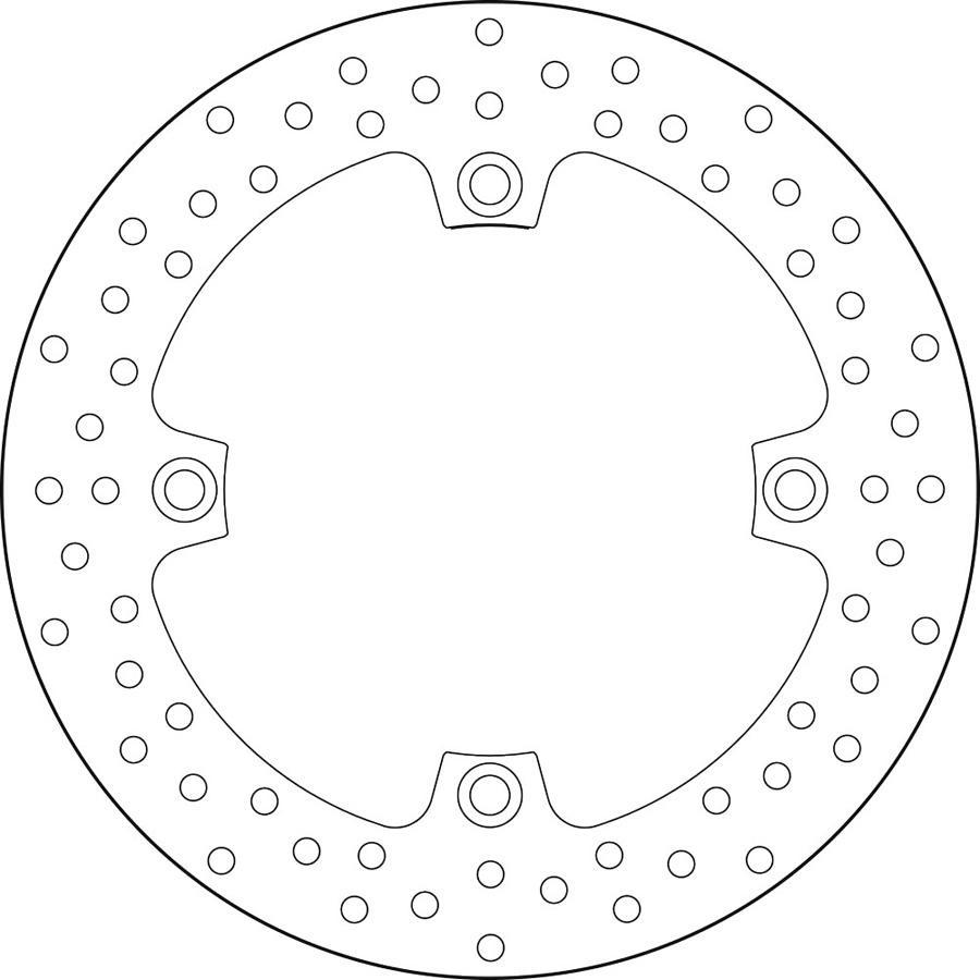 DISCO FRENO BREMBO 68B407E3