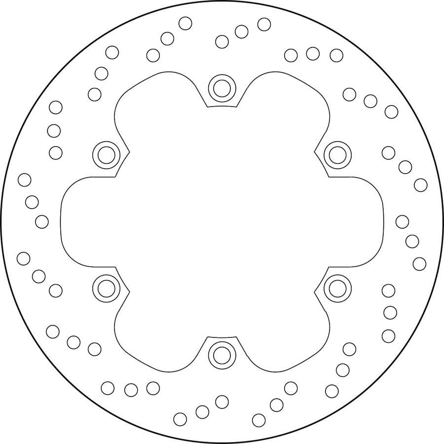 DISCO FRENO BREMBO 68B407E9