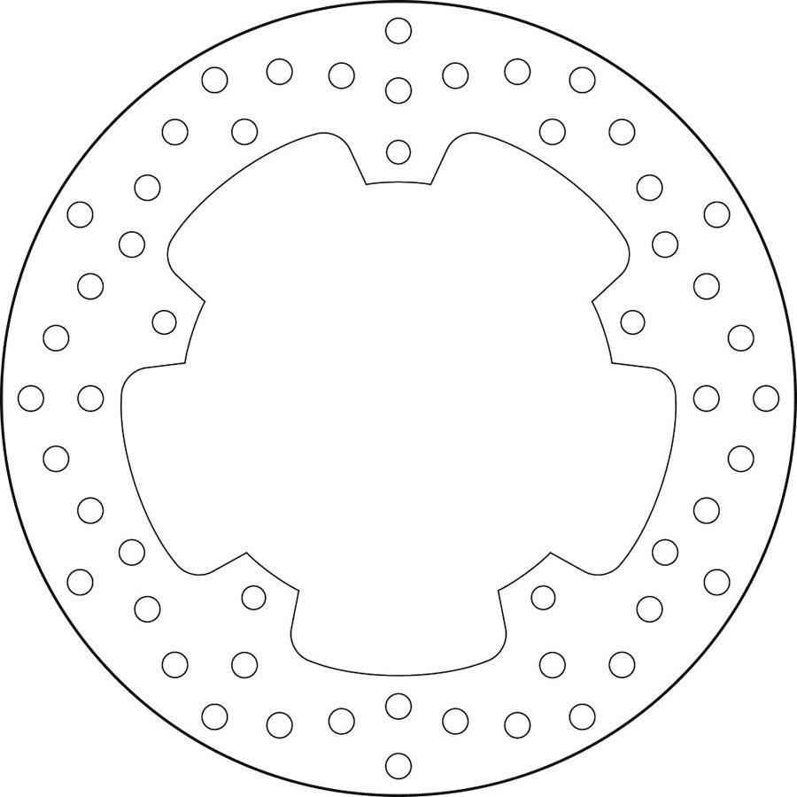 DISCO FRENO BREMBO 68B407F2