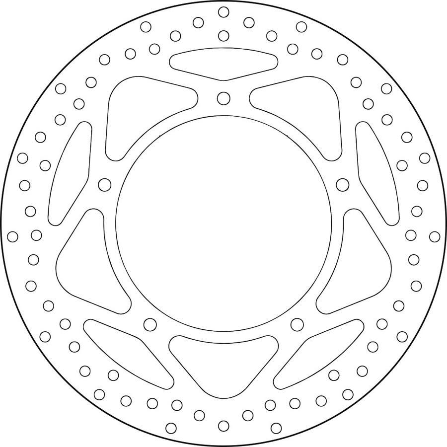 DISCO FRENO BREMBO 68B407F5
