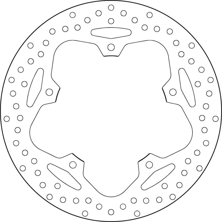 DISCO FRENO BREMBO 68B407F6