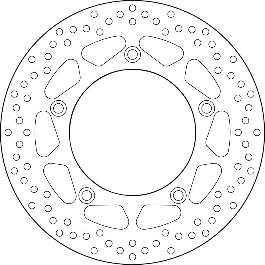 DISCO FRENO BREMBO 68B407F8