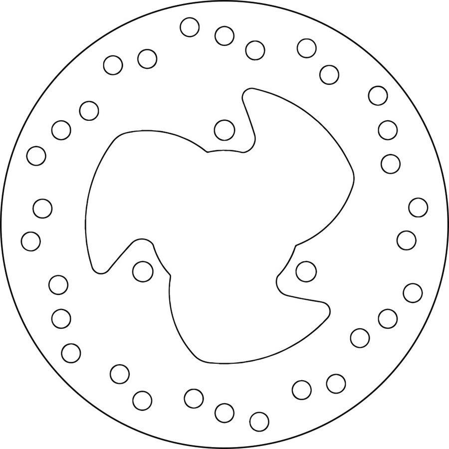 DISCO FRENO BREMBO 68B407G1