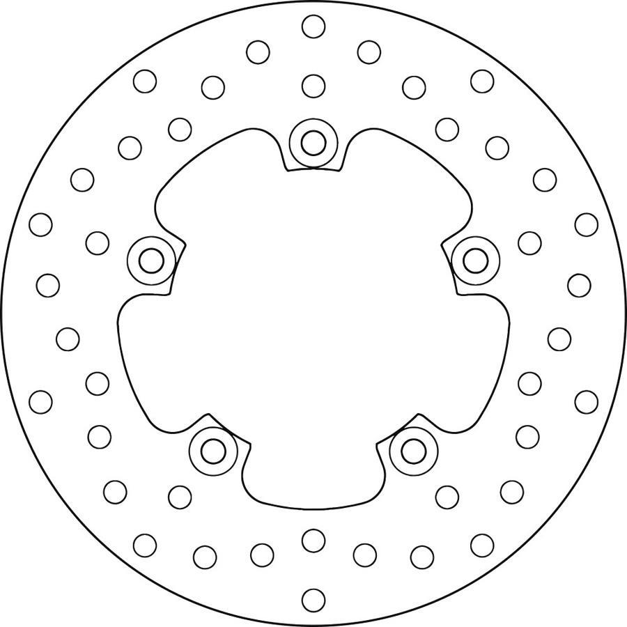 DISCO FRENO BREMBO 68B407G6