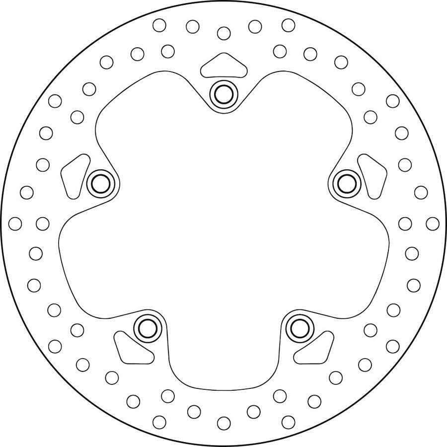 DISCO FRENO BREMBO 68B407G9