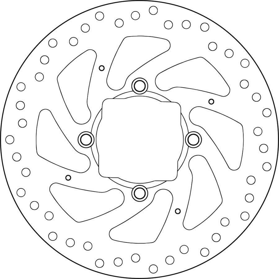 DISCO FRENO BREMBO 68B407H2