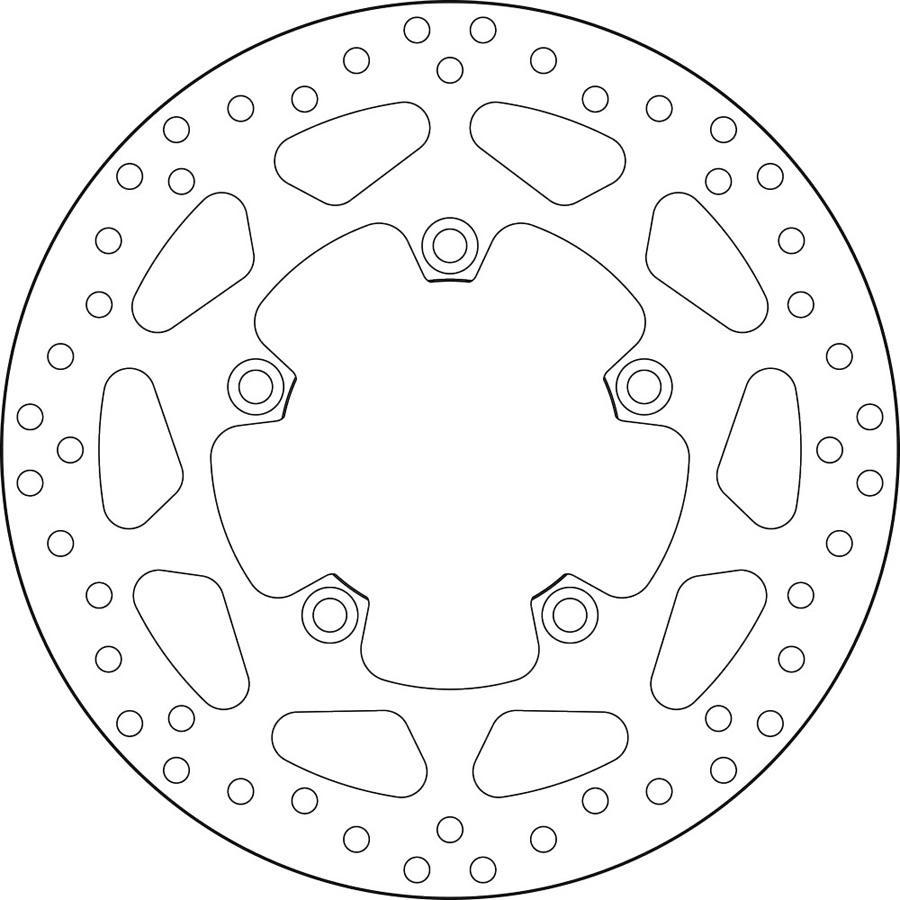 DISCO FRENO BREMBO 68B407H5