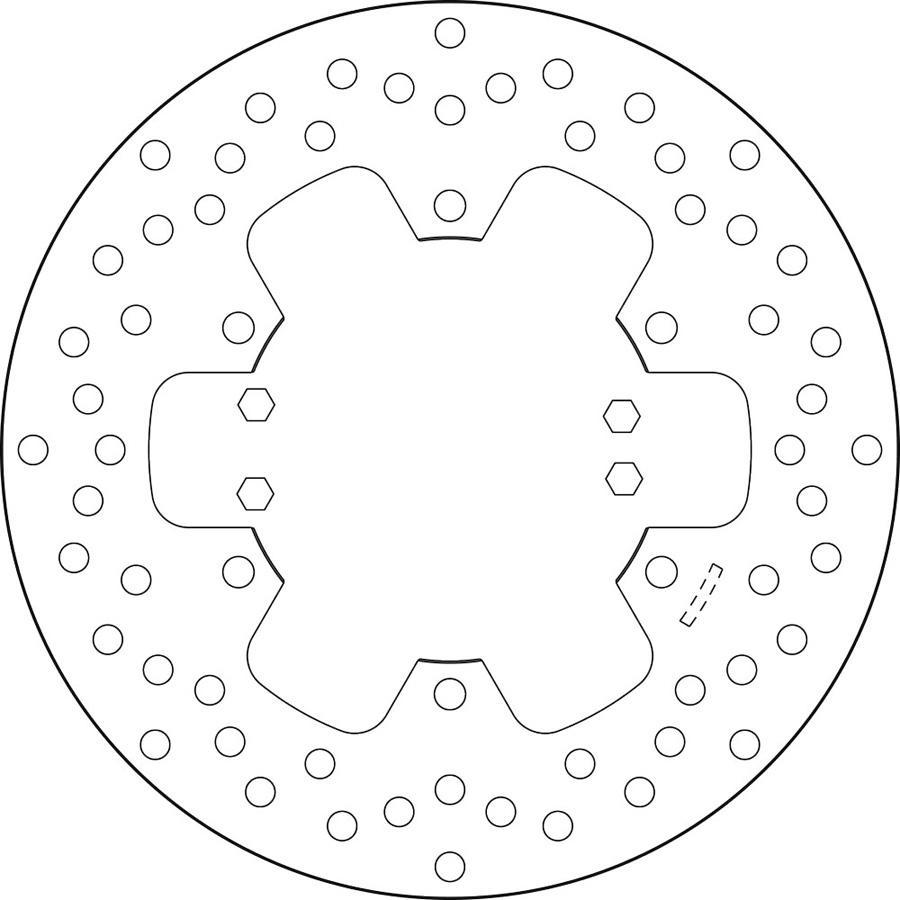 DISCO FRENO BREMBO 68B407H8