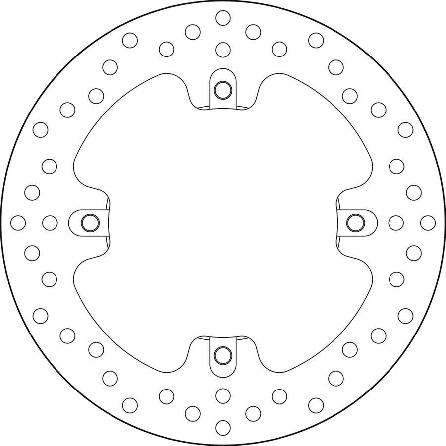 DISCO FRENO BREMBO 68B407J1