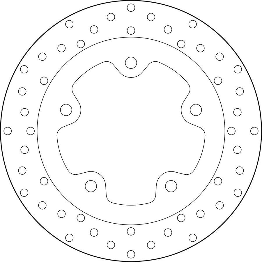 DISCO FRENO BREMBO 68B407J9