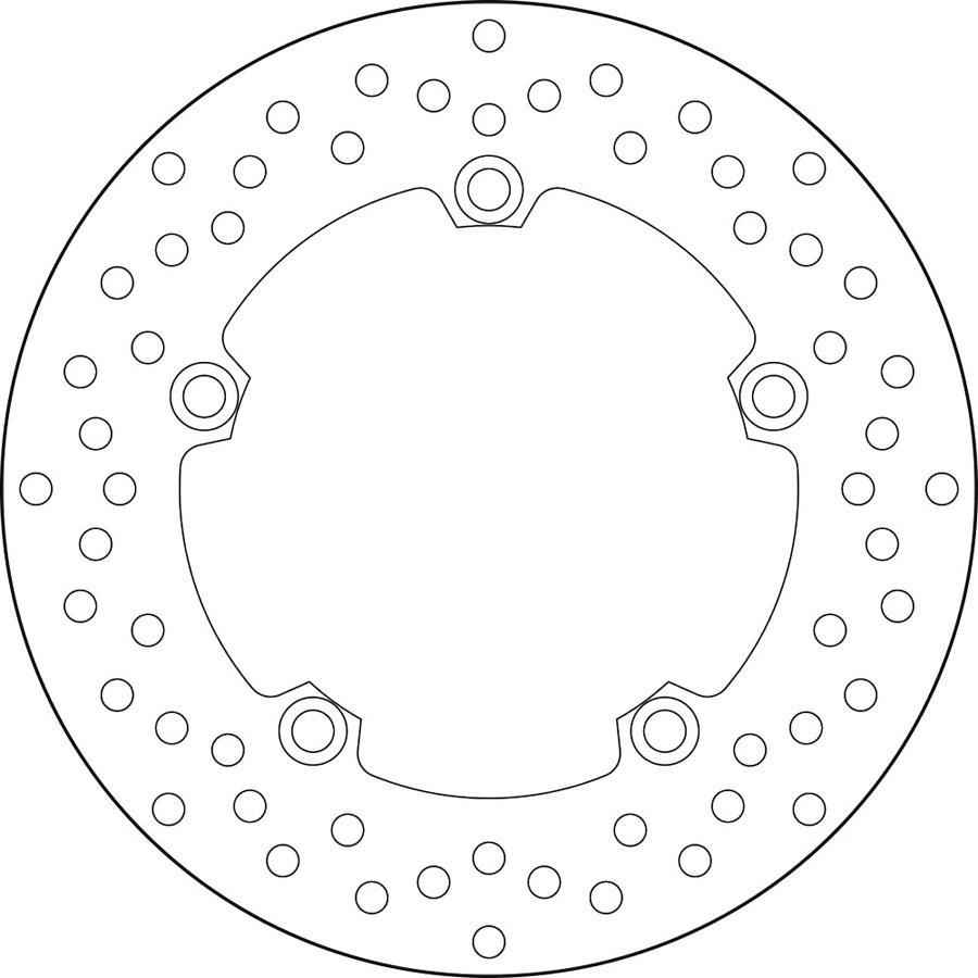 DISCO FRENO BREMBO 68B407L0