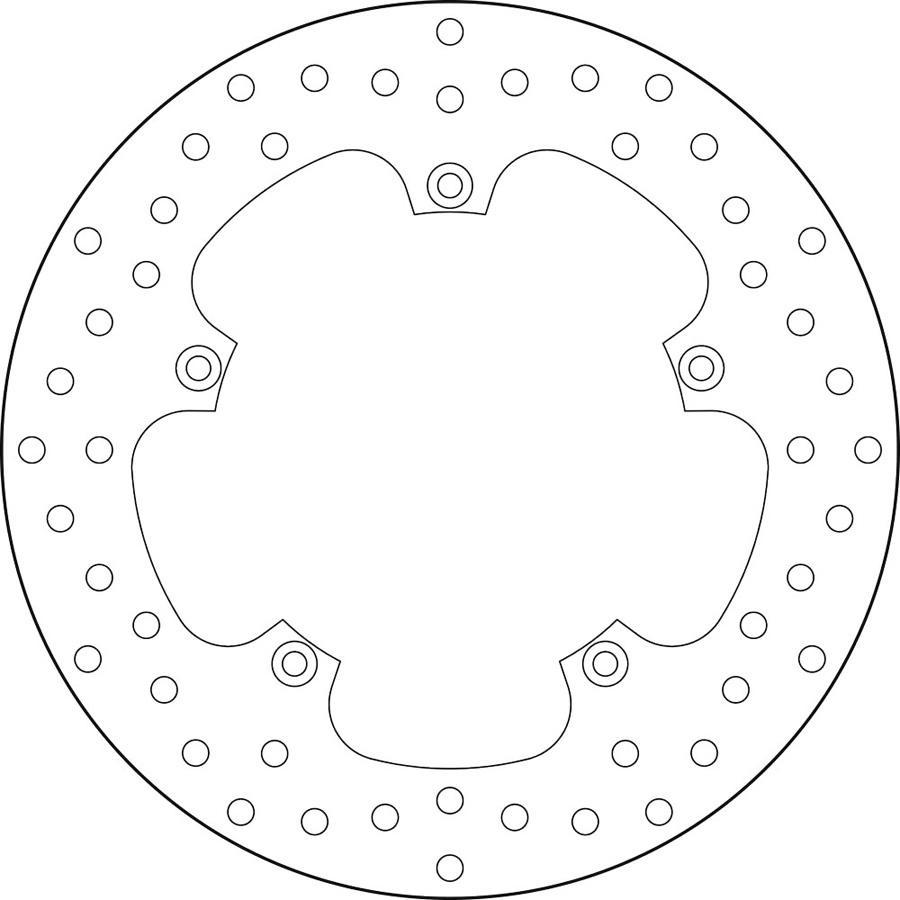 DISCO FRENO BREMBO 68B407L8