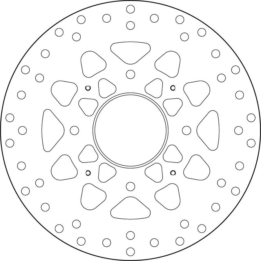 DISCO FRENO BREMBO 68B407M6