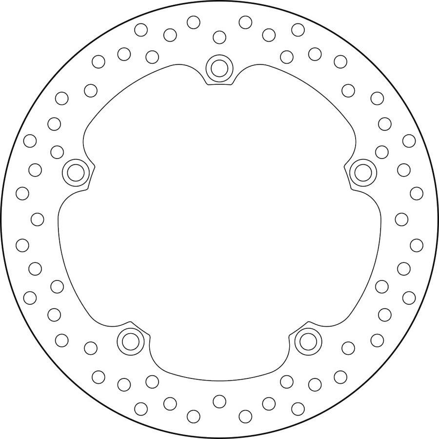 DISCO FRENO BREMBO 68B407N1