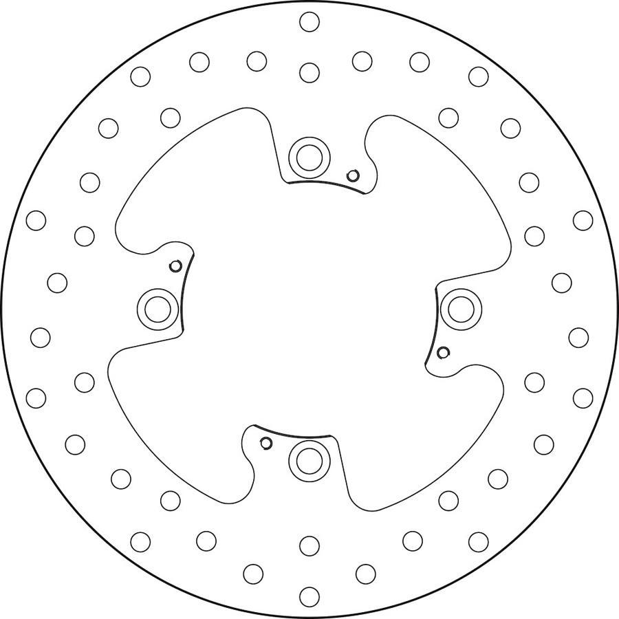 DISCO FRENO BREMBO 68B407N6