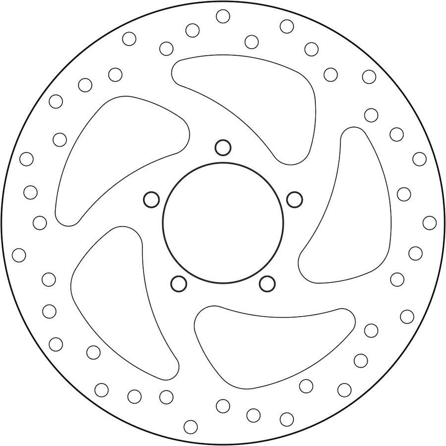 DISCO FRENO BREMBO 68B407P6